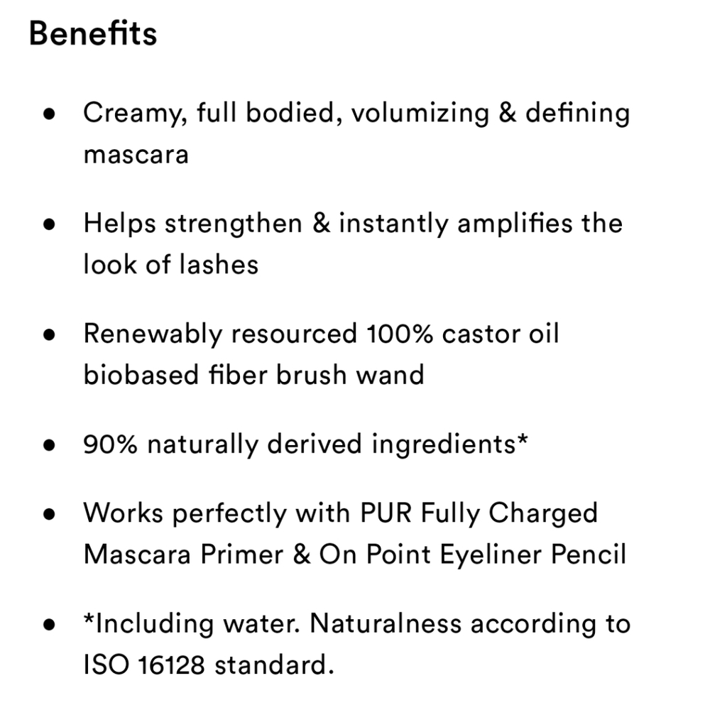 Pur Bio Charged Mascara - Picture 8 of 12